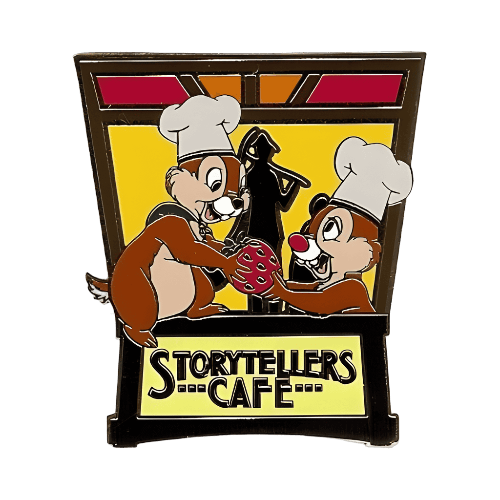 Chip and Dale Storytellers Cafe Disney pin