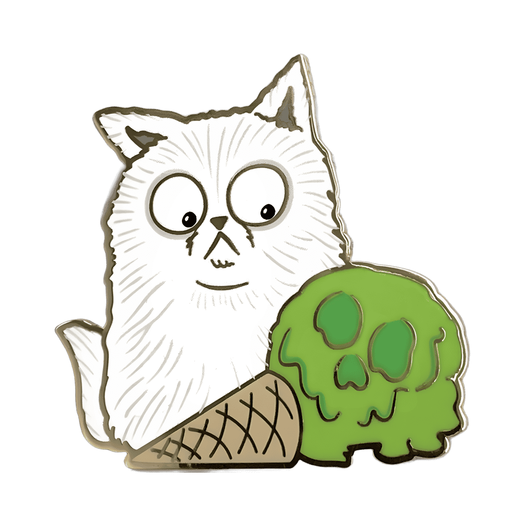Mr. Whiskers with Green Ice Cream Disney pin