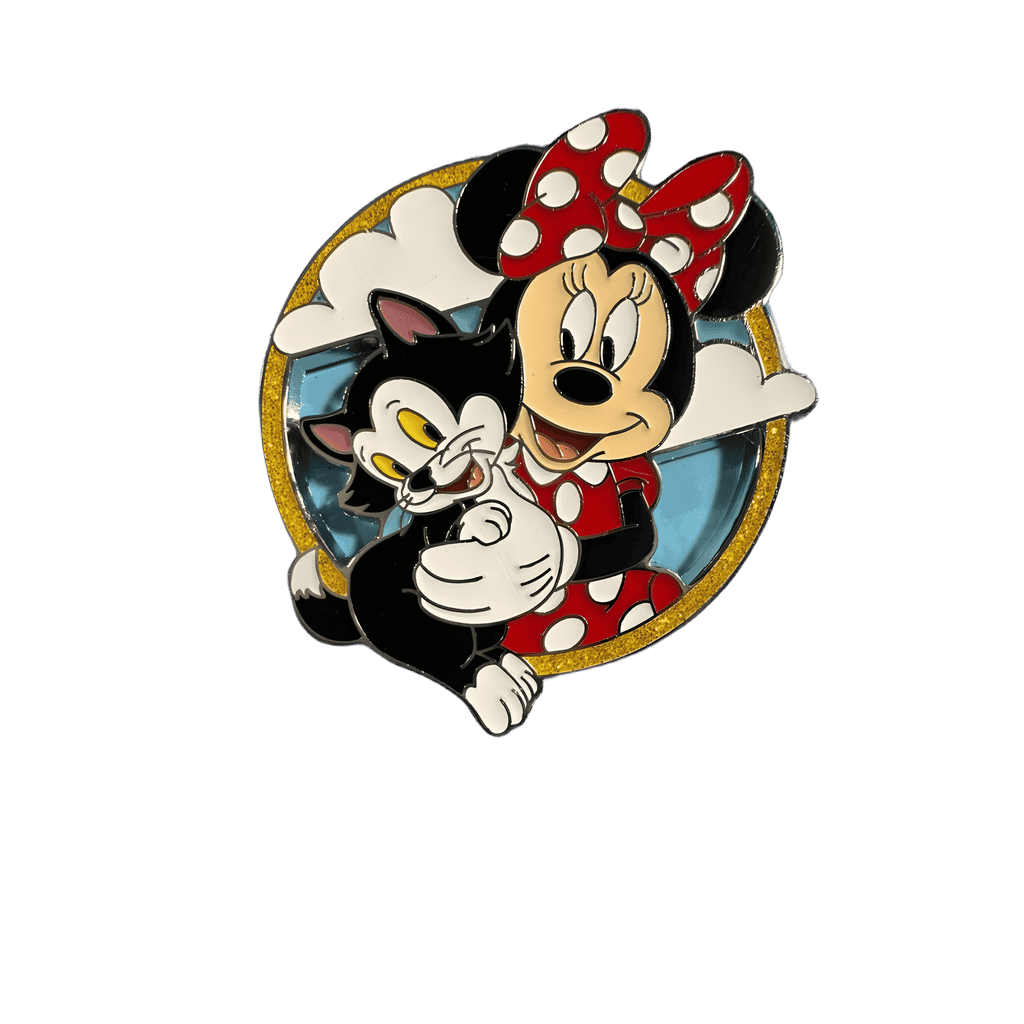 Minnie and Figaro Disney pin