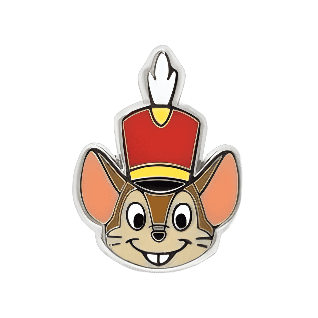 Timothy Mouse Head Disney pin
