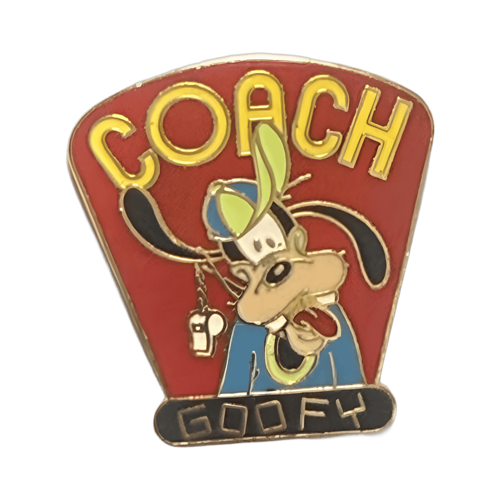 Coach Goofy Disney pin