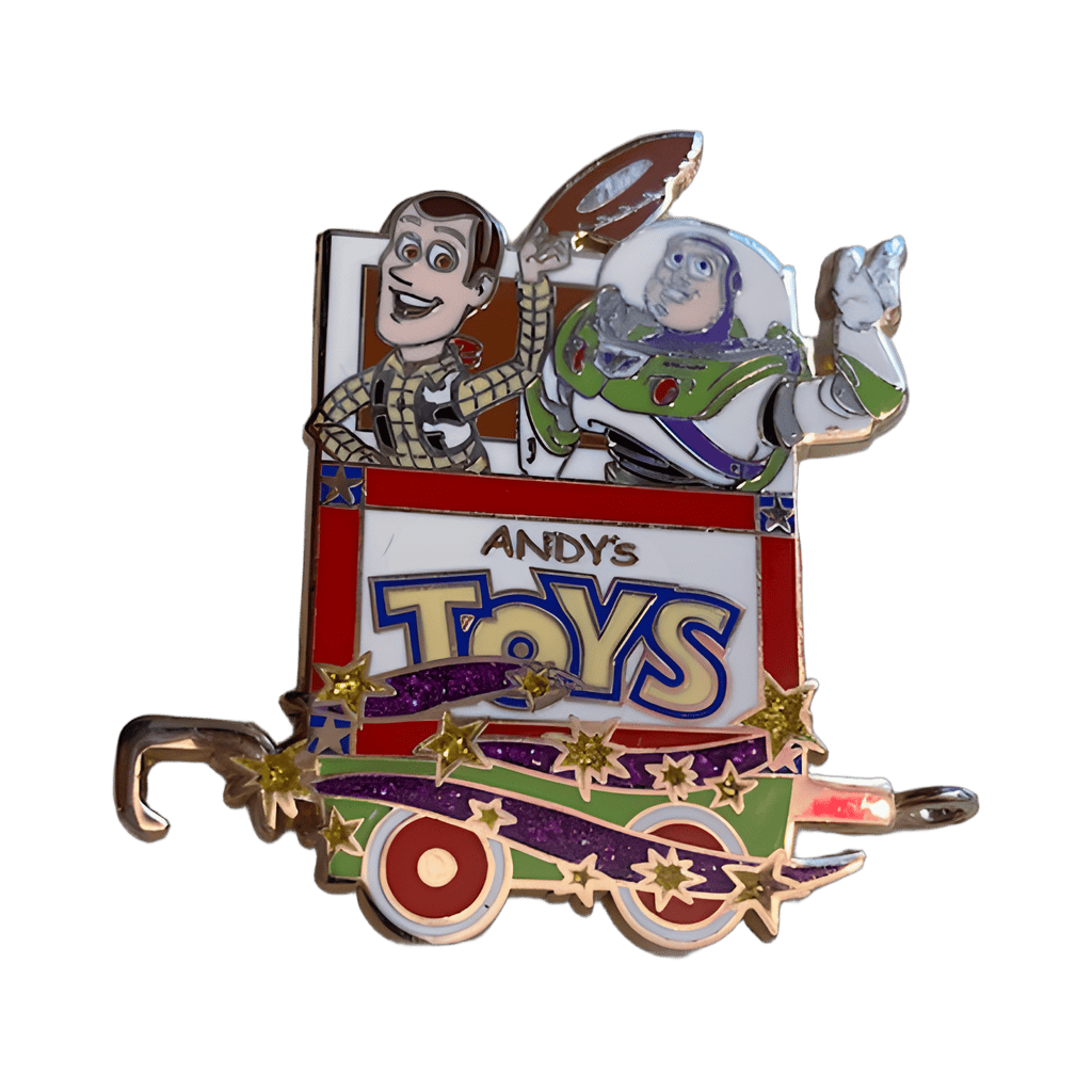 Train car (Woody and Buzz lightyear) Disney pin