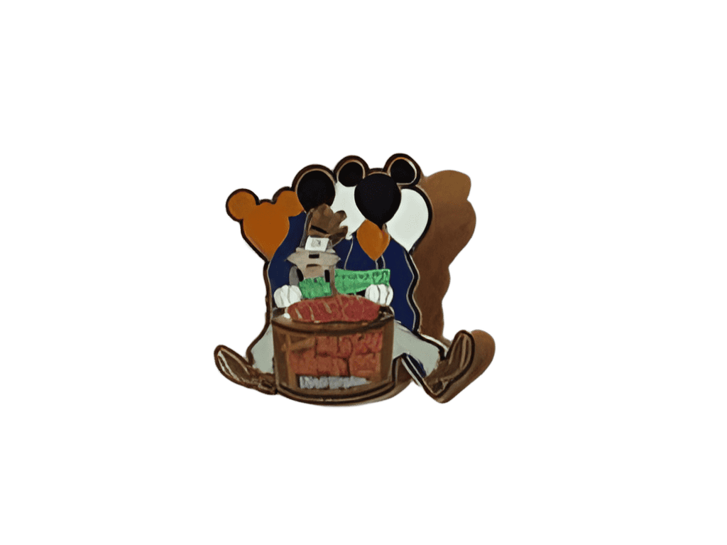 Goofy Bobbing for Apples Disney pin