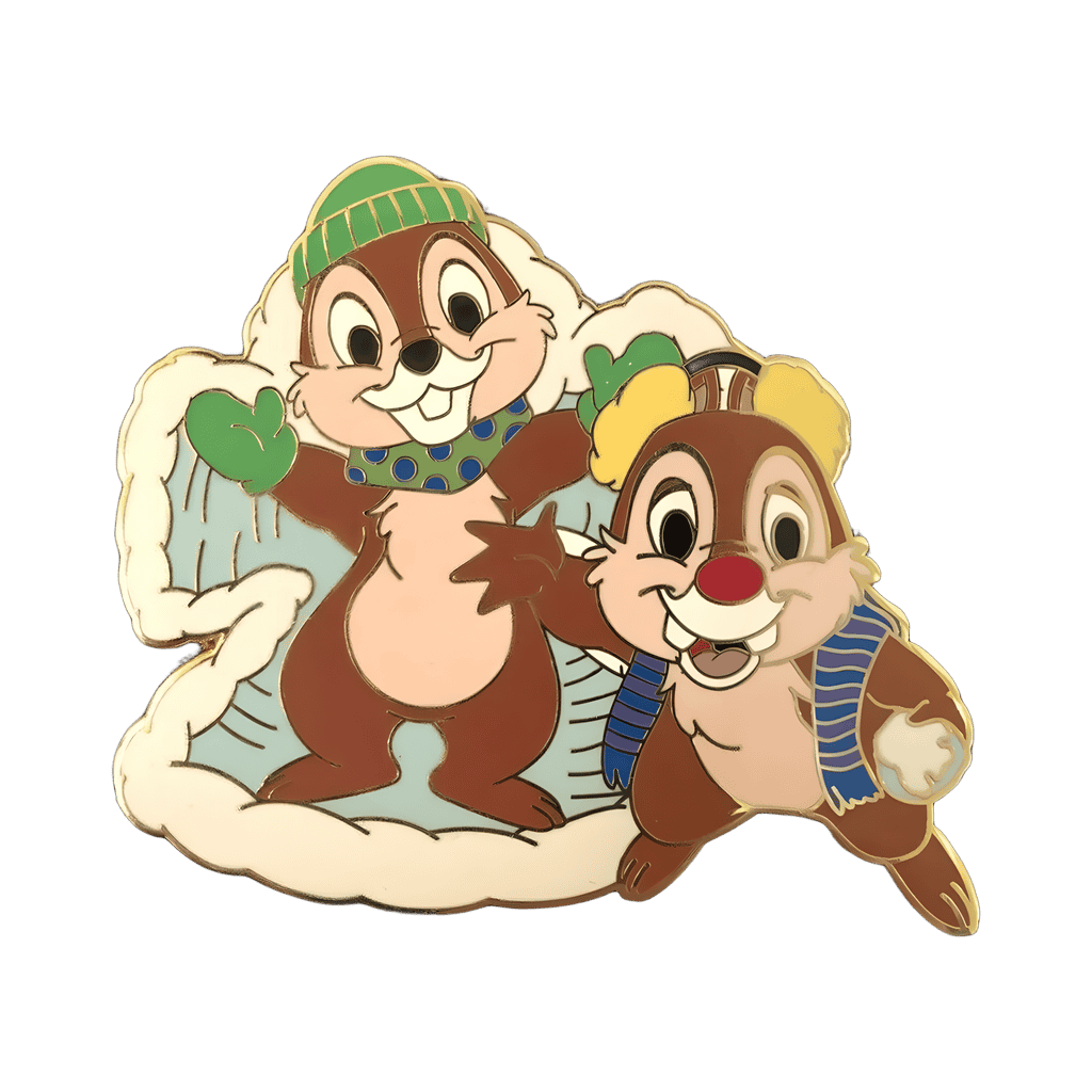 Chip and Dale Disney pin