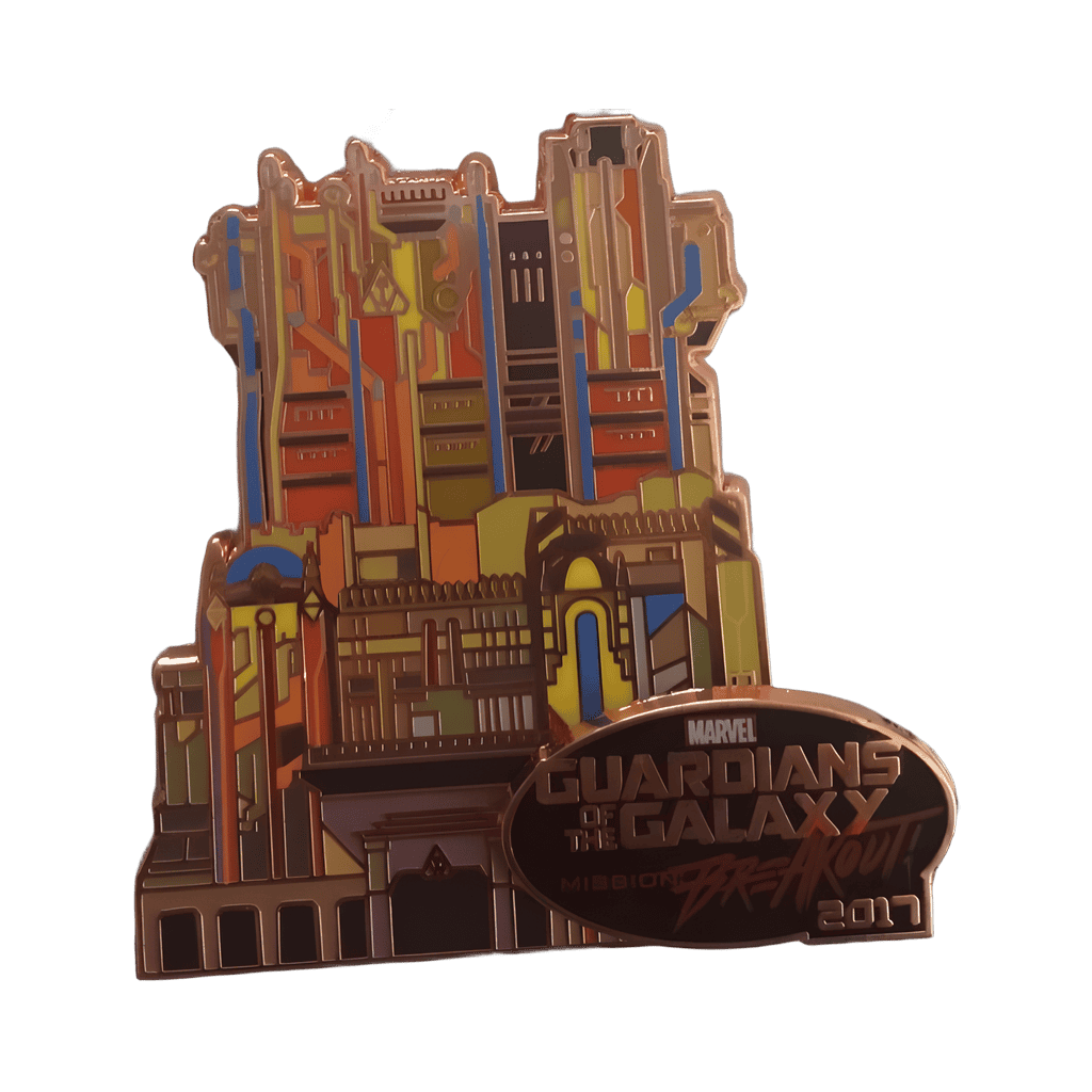 Guardian of the Galaxy Mission: Break Out Tower Pin Disney pin
