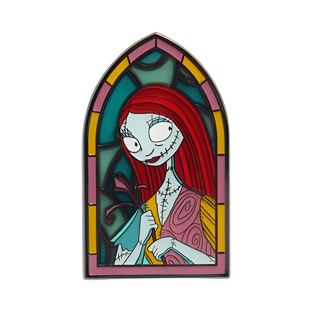Sally Stained Glass Window Disney pin