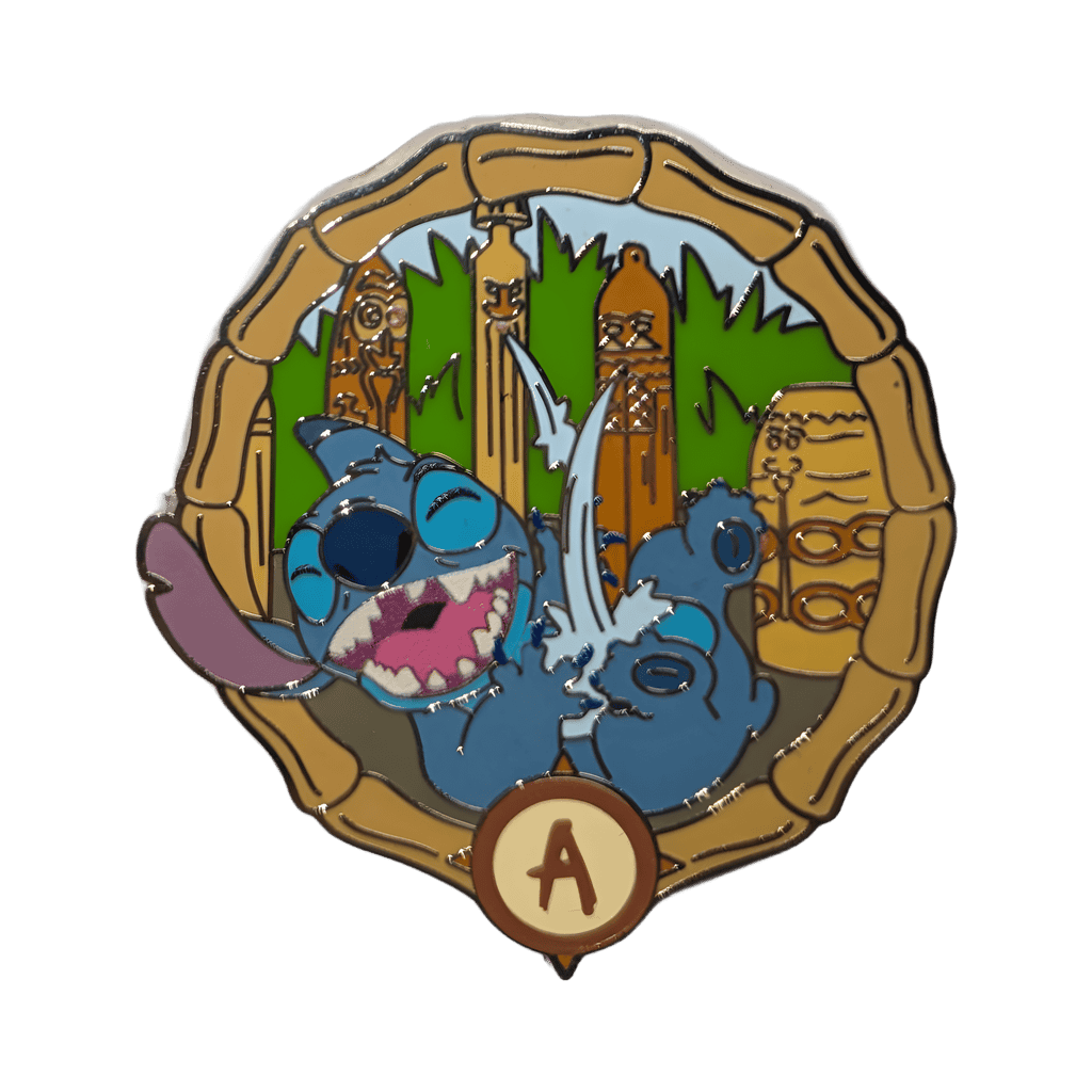 Stitch at Liki Tikis Disney pin