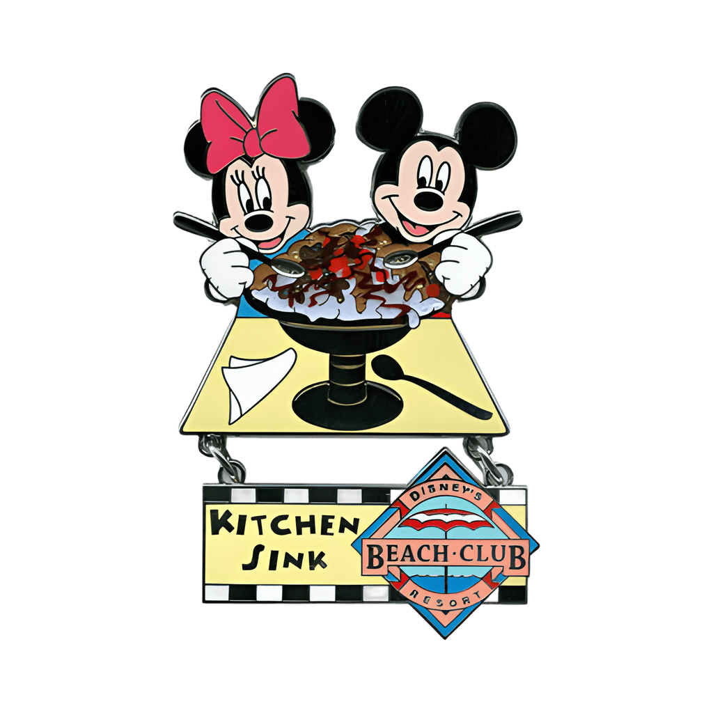 Kitchen Sink - Mickey and Minnie Mouse Disney pin