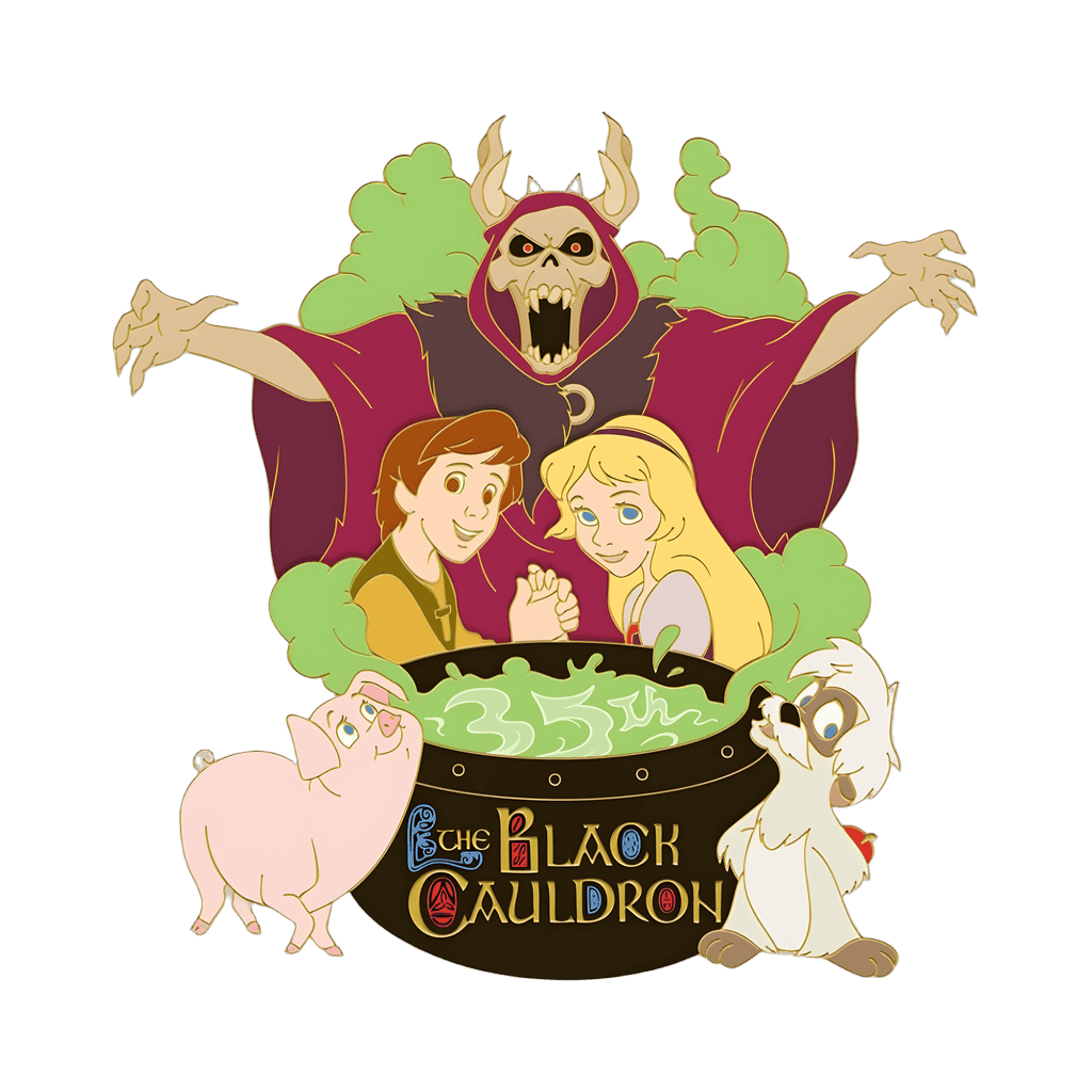 Black Cauldron 35th Anniversary Disney pin
