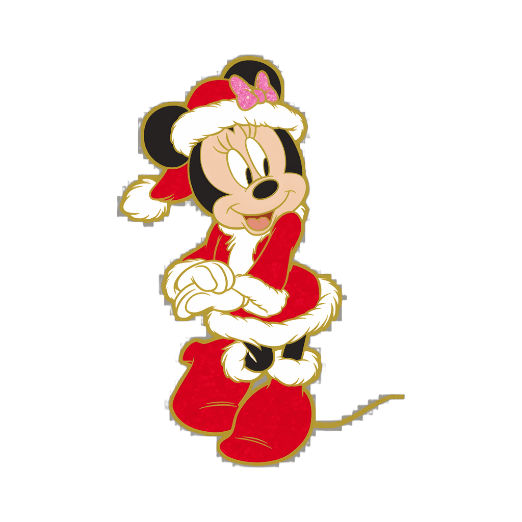 Minnie Mouse Holiday #1021 Glitter Disney pin