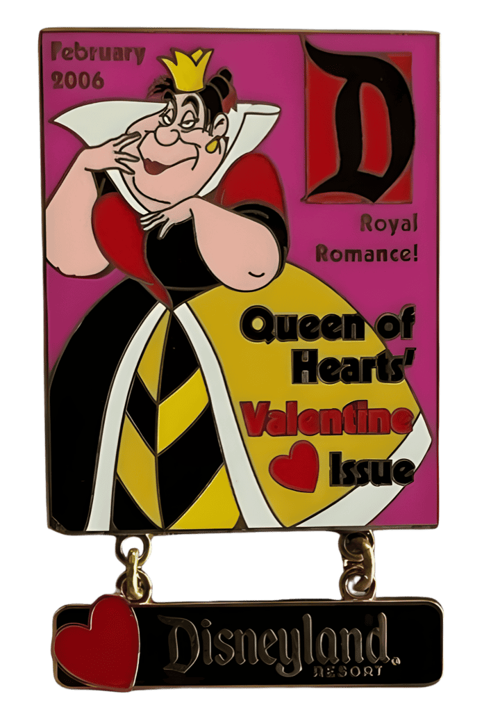 Queen of Hearts Disney pin