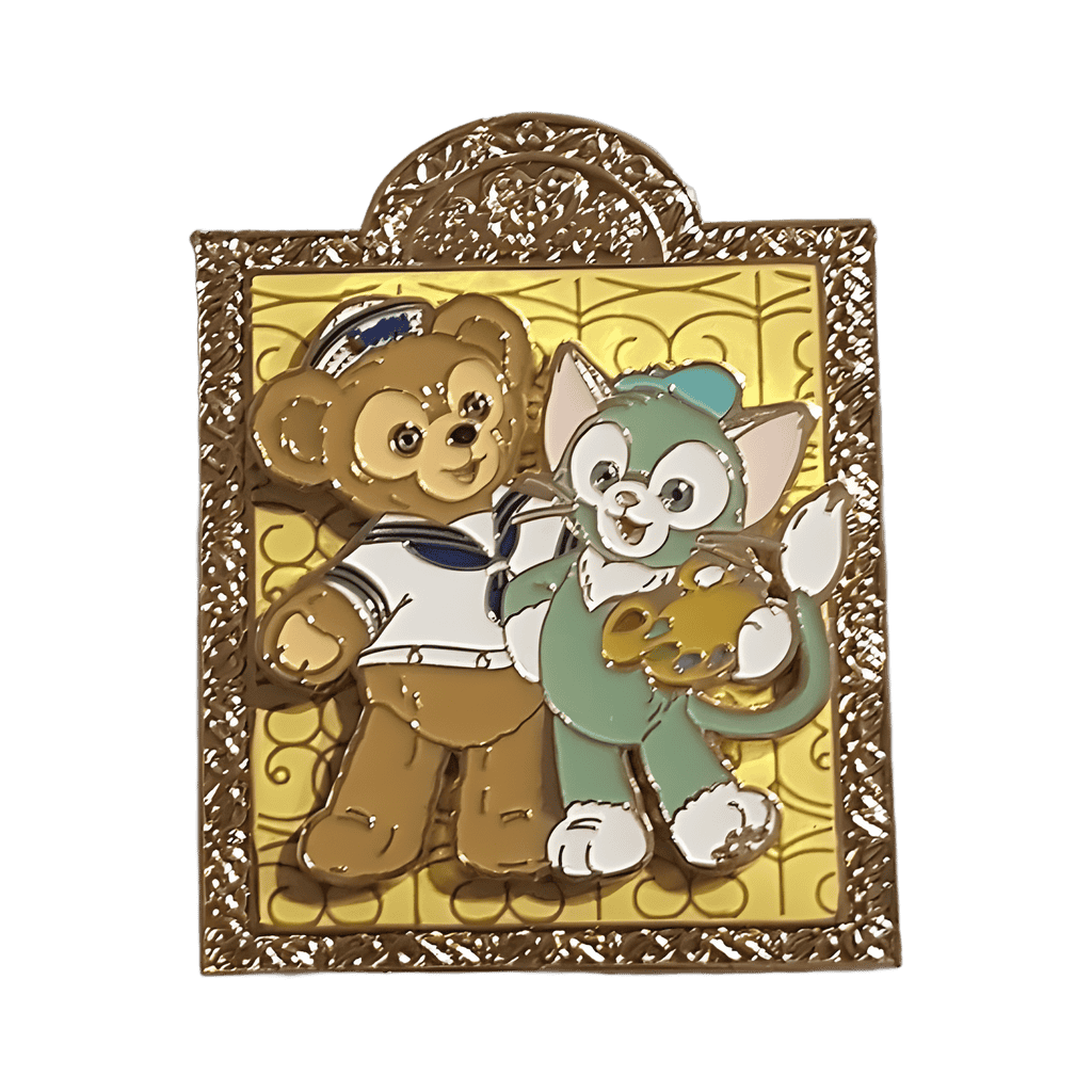 Duffy and Gelatoni Disney pin