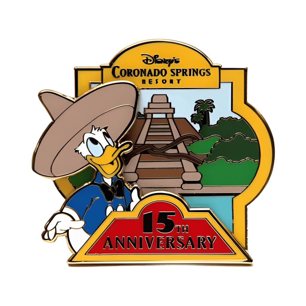 15th Anniversary - Donald Duck Disney pin