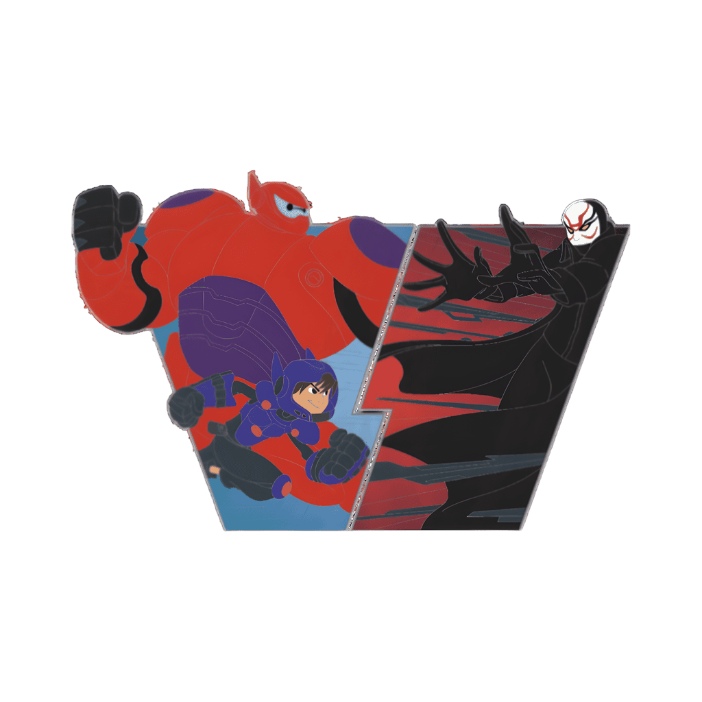 Baymax and Hiro vs Yokai Set - Full Set Disney pin