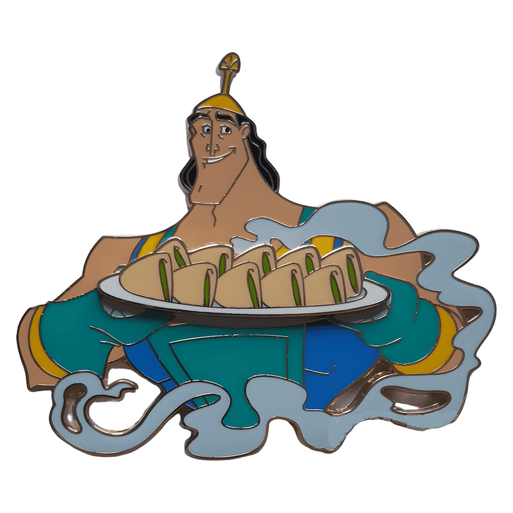 Be Our Guest Kronk Spinach Puffs Disney pin