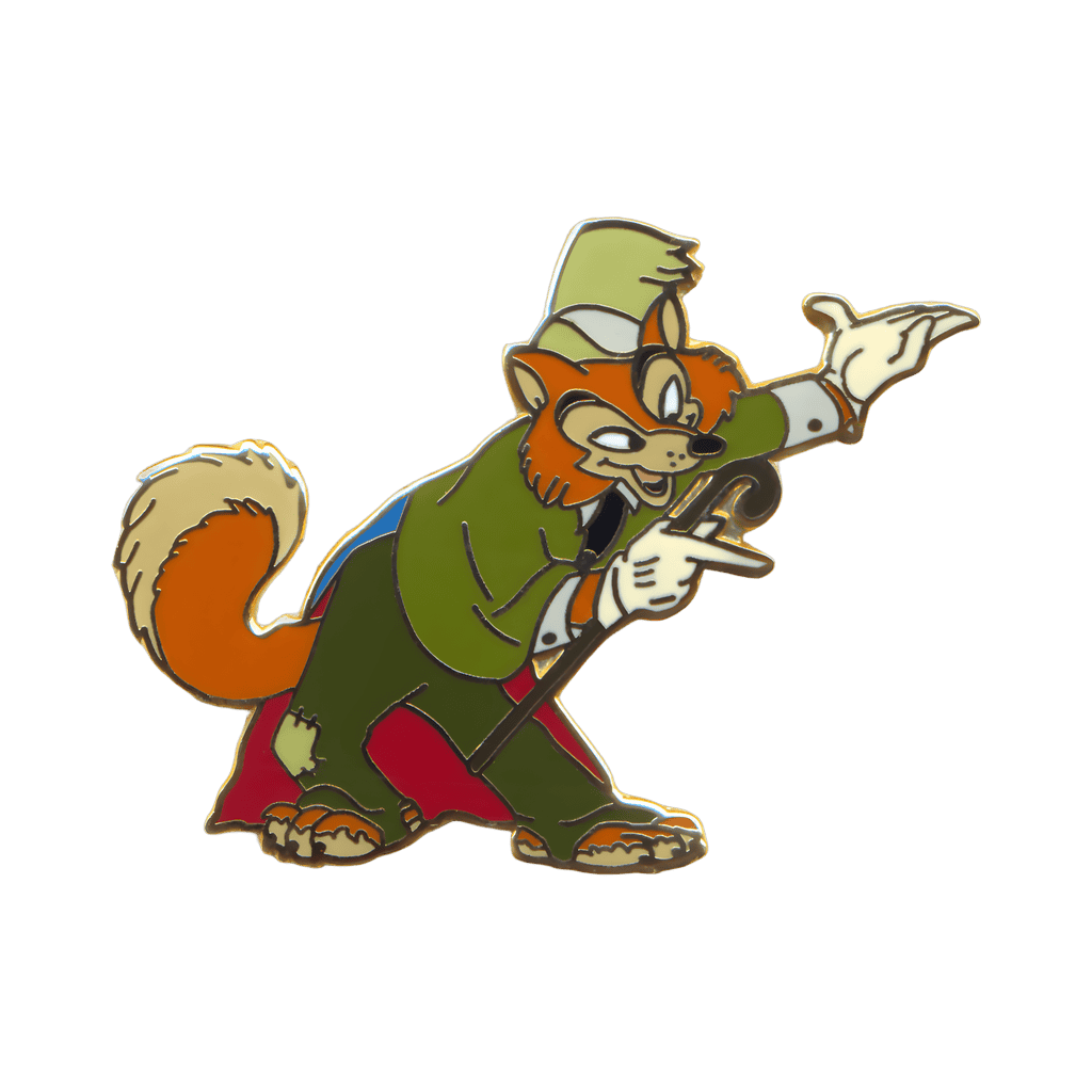 J. Worthington Foulfellow (Honest John) Disney pin
