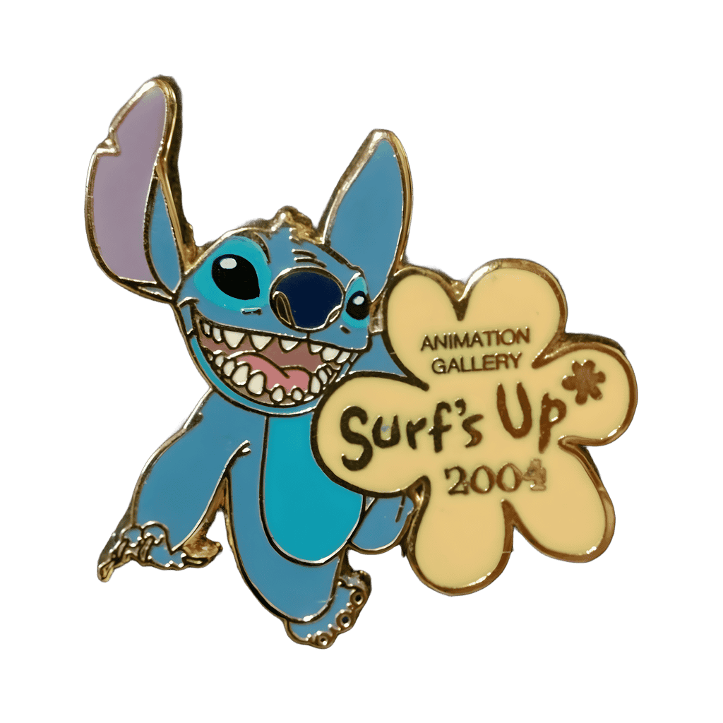 Stitch Surf's Up Disney pin