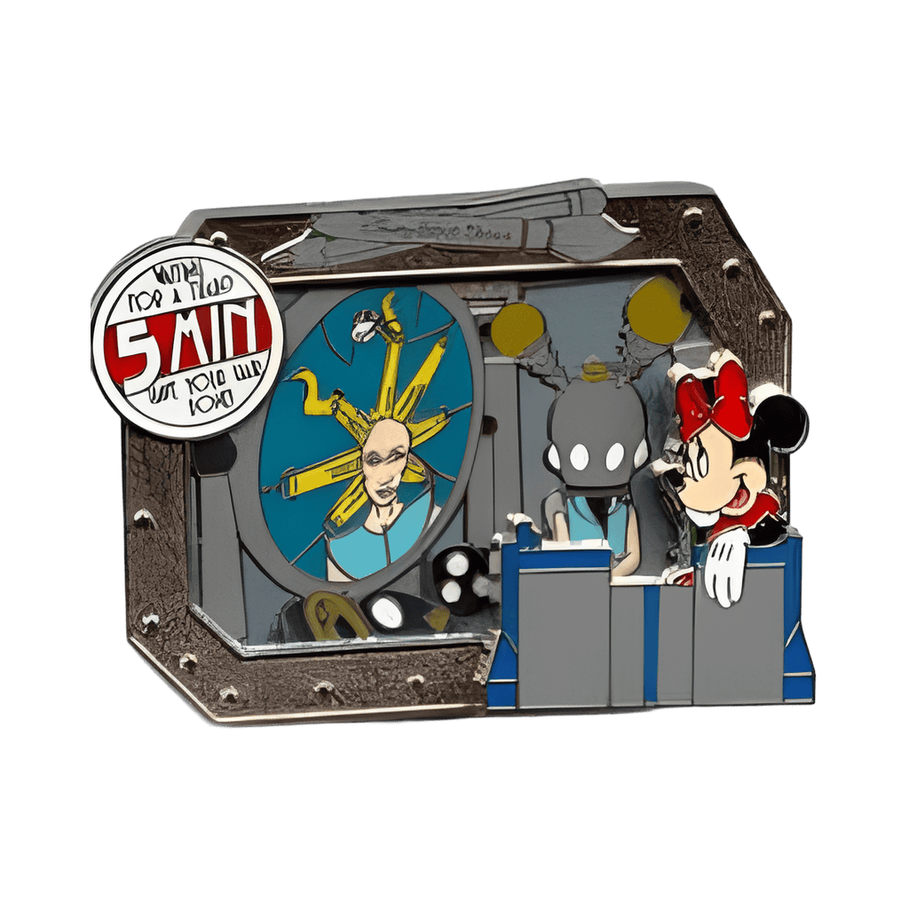 Minnie on the People Mover Disney pin