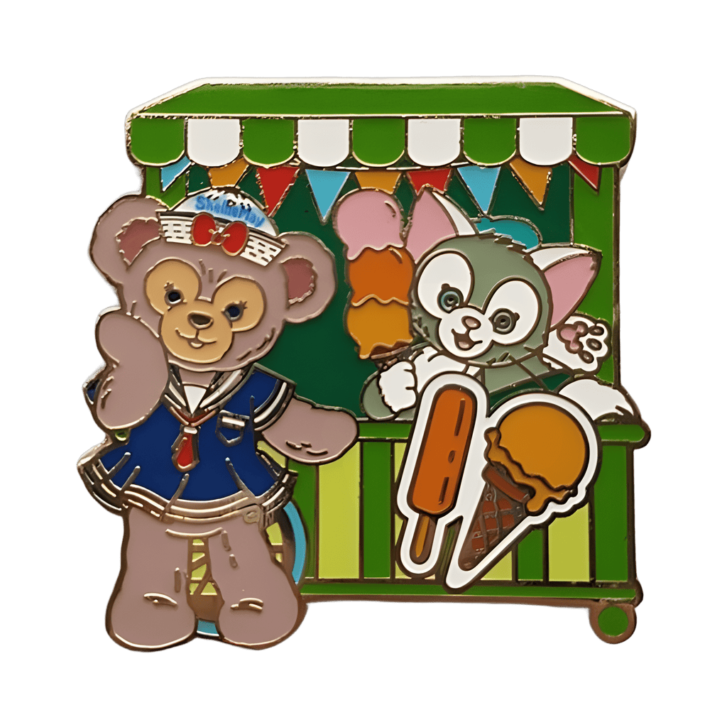 Shellie May and Gelatoni green Disney pin