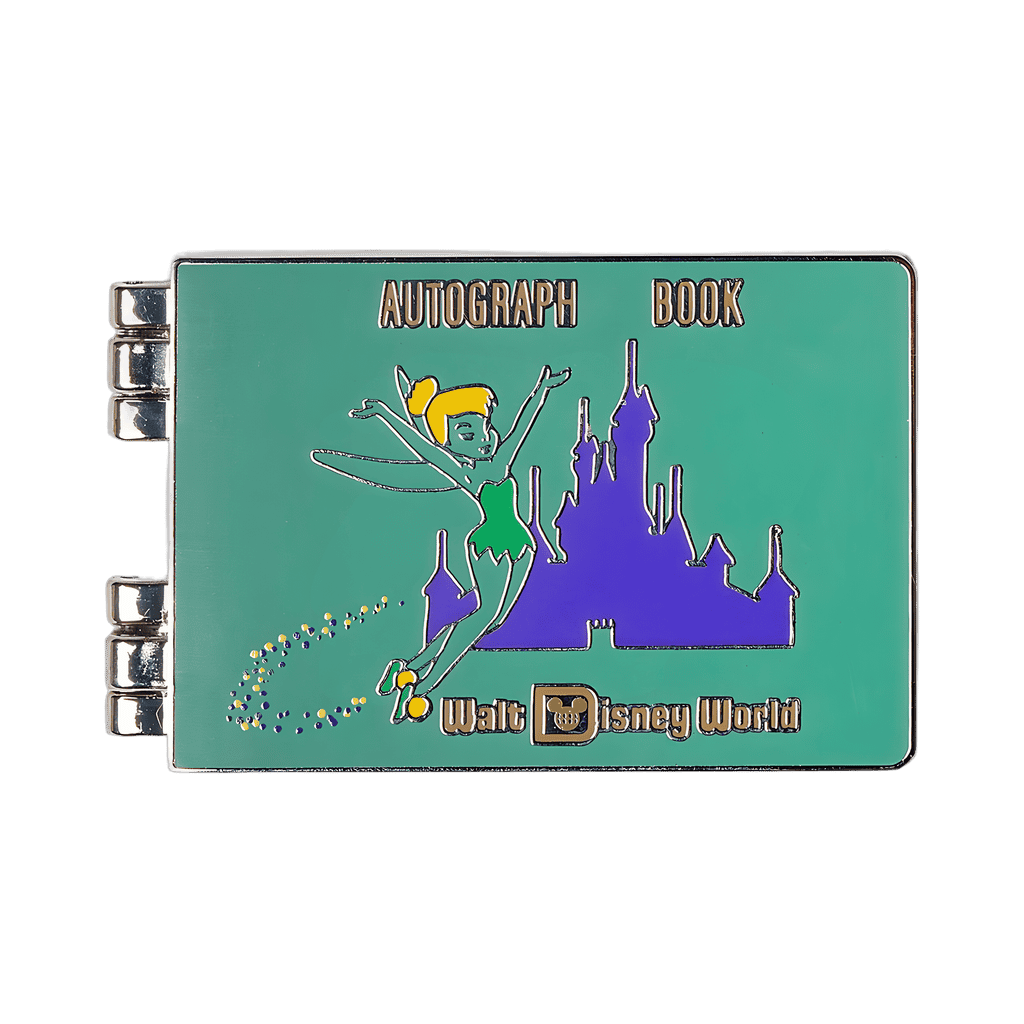 Tinker Bell Autograph Book Hinged Disney pin