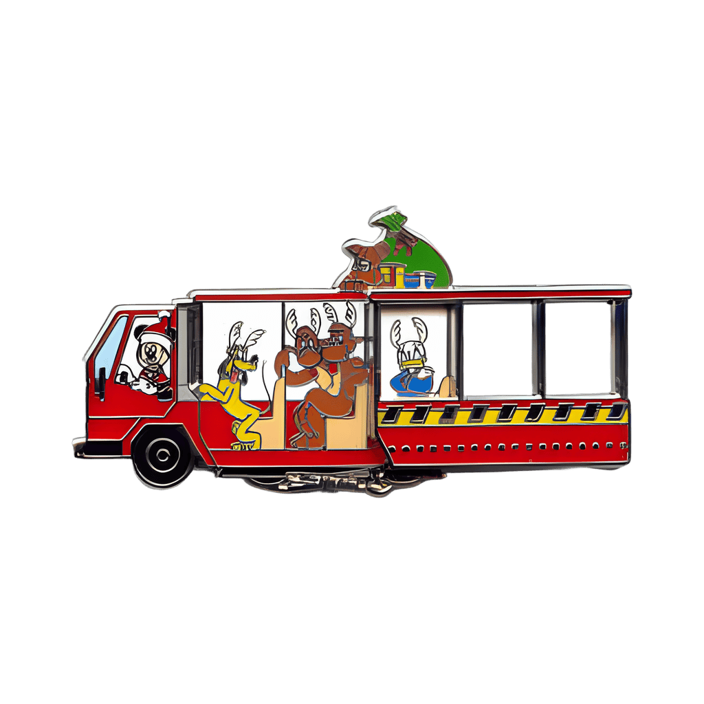 Artist Choice Slider - Backstage Tour Tram Disney pin