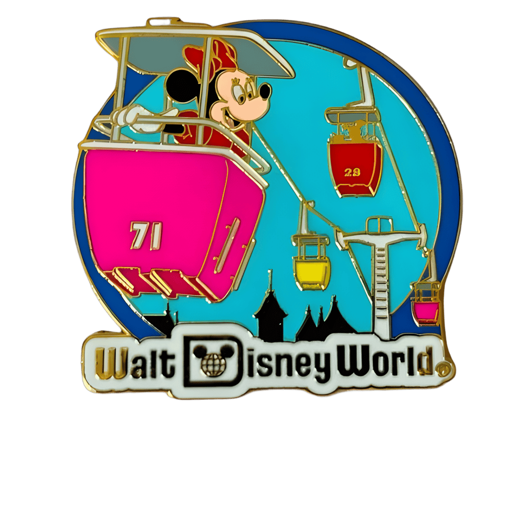 Minnie Mouse on Skyway Disney pin