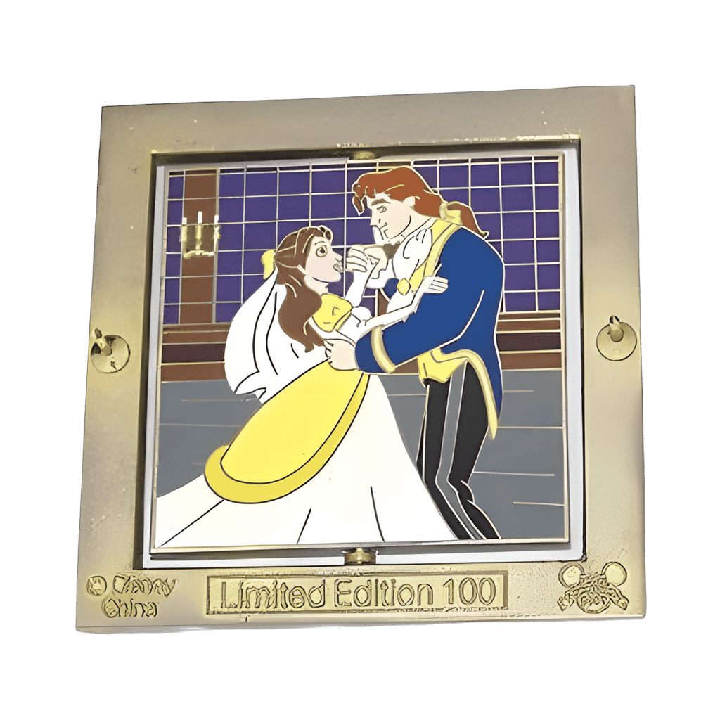 Belle and Beast Disney pin
