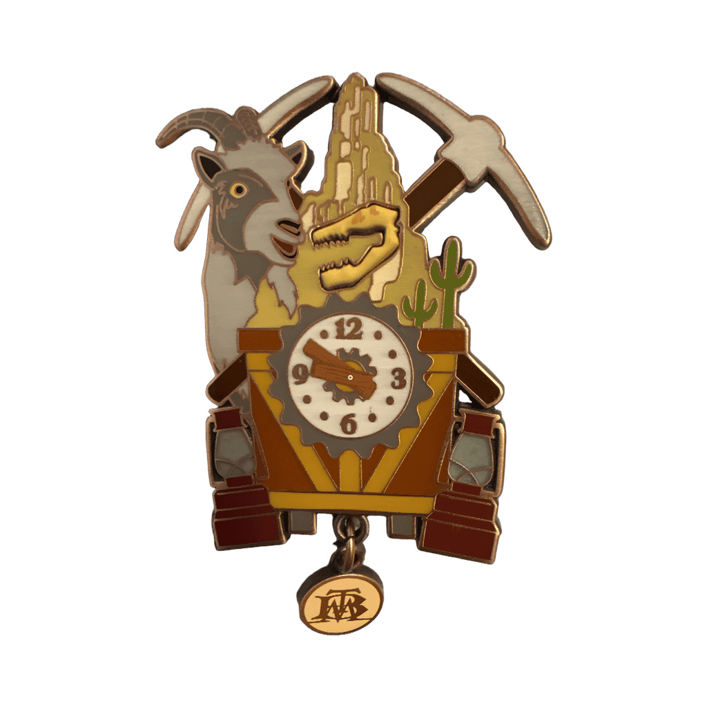 Big Thunder Mountain Cuckoo Clock Disney pin