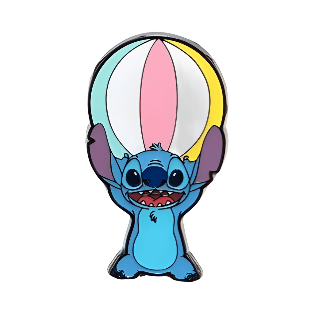Stitch with Beach Ball Disney pin