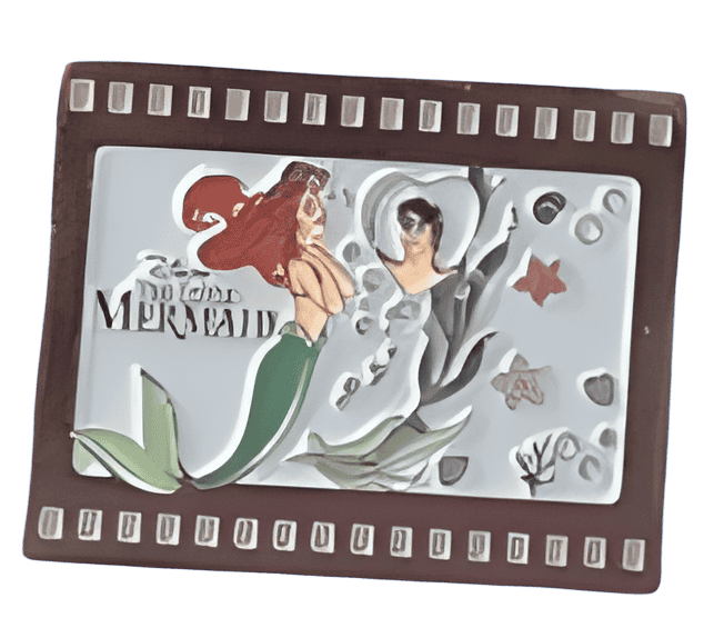 Ariel Imagining Eric Disney pin