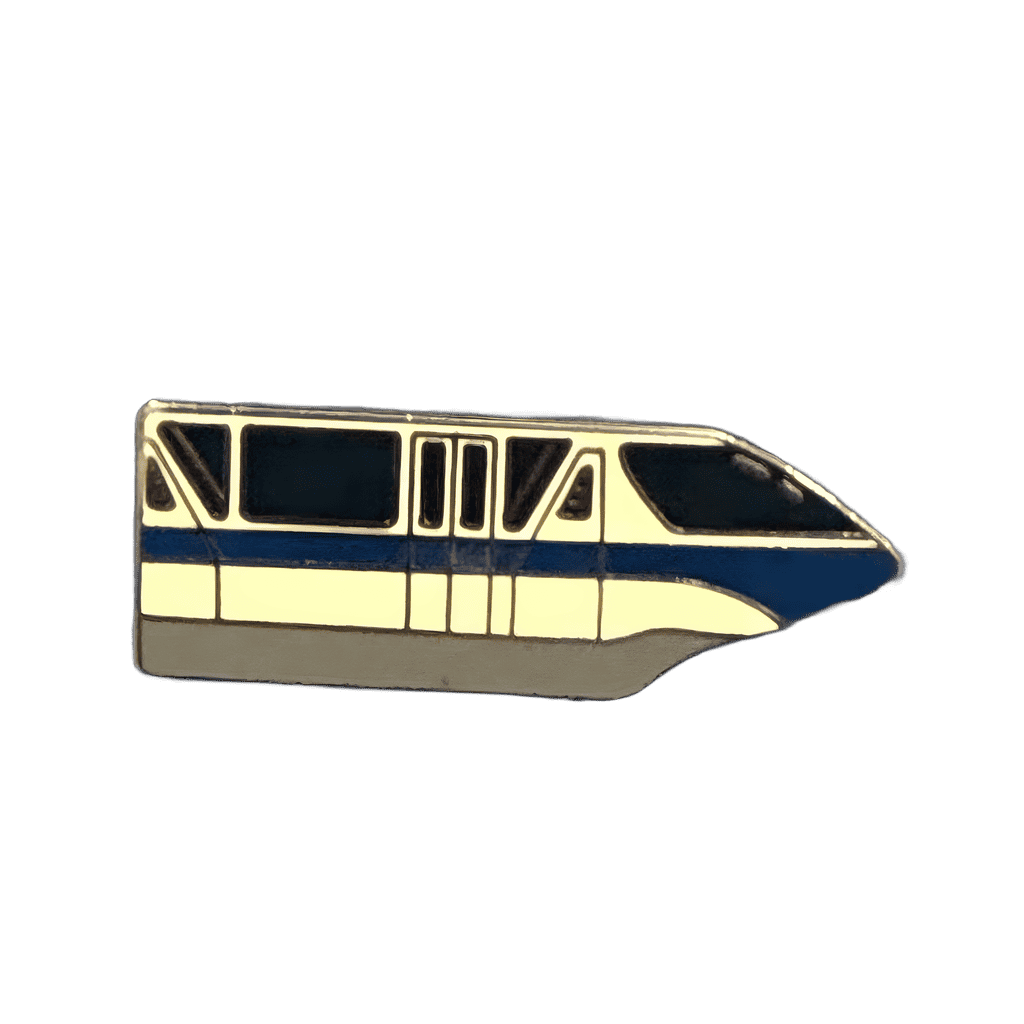Monorail Blue Disney pin