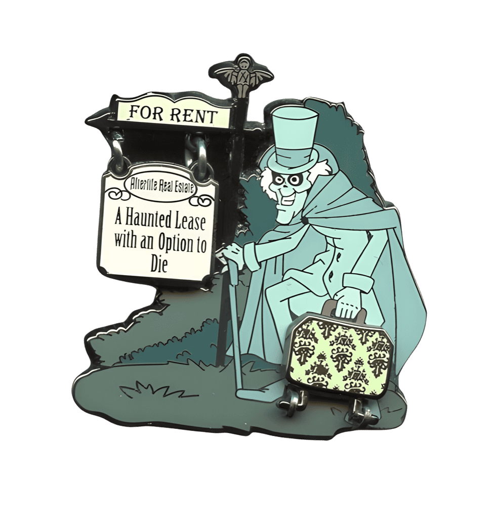 Hatbox Ghost For Rent Pin Disney pin