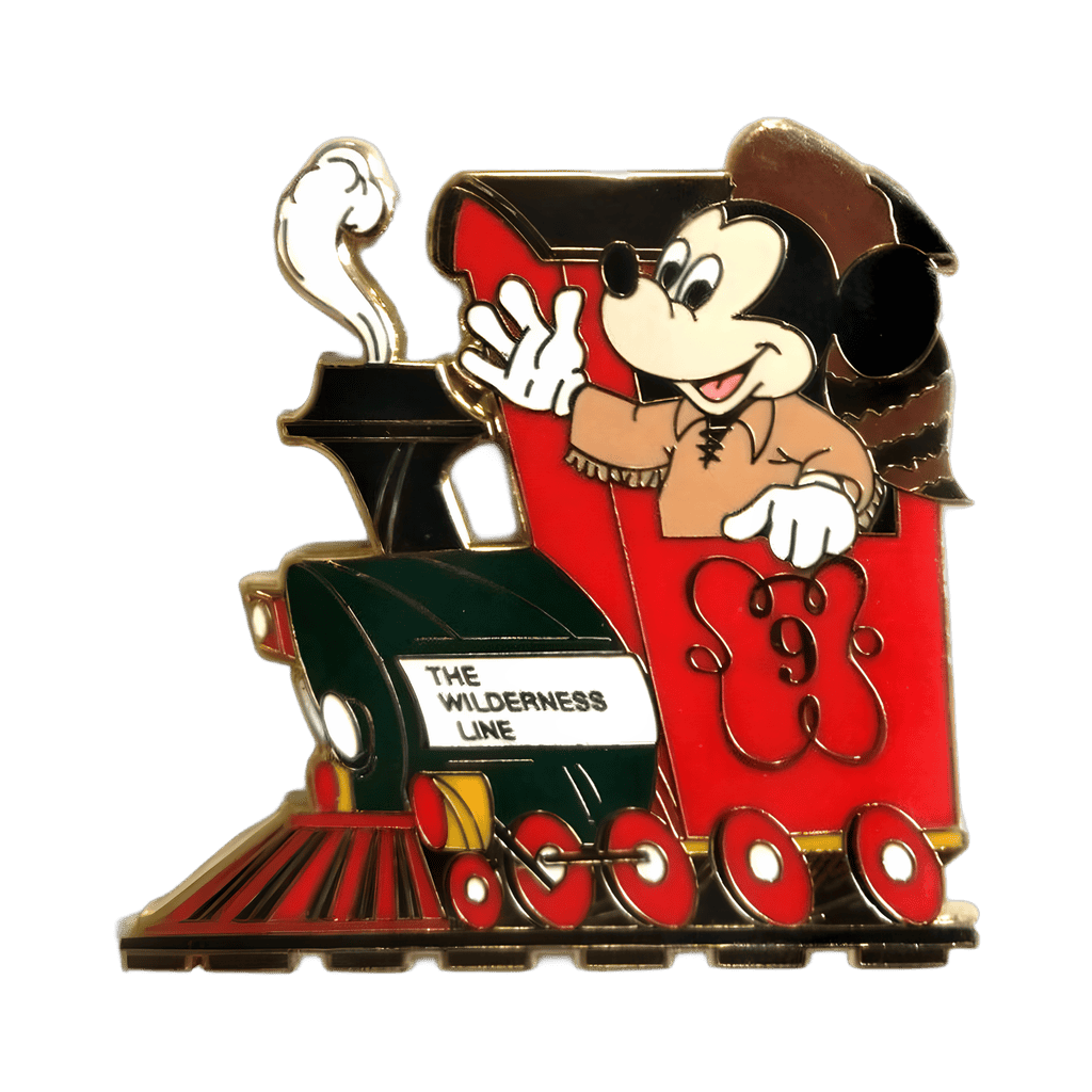 Fort Wilderness Railroad - Mickey Mouse Disney pin