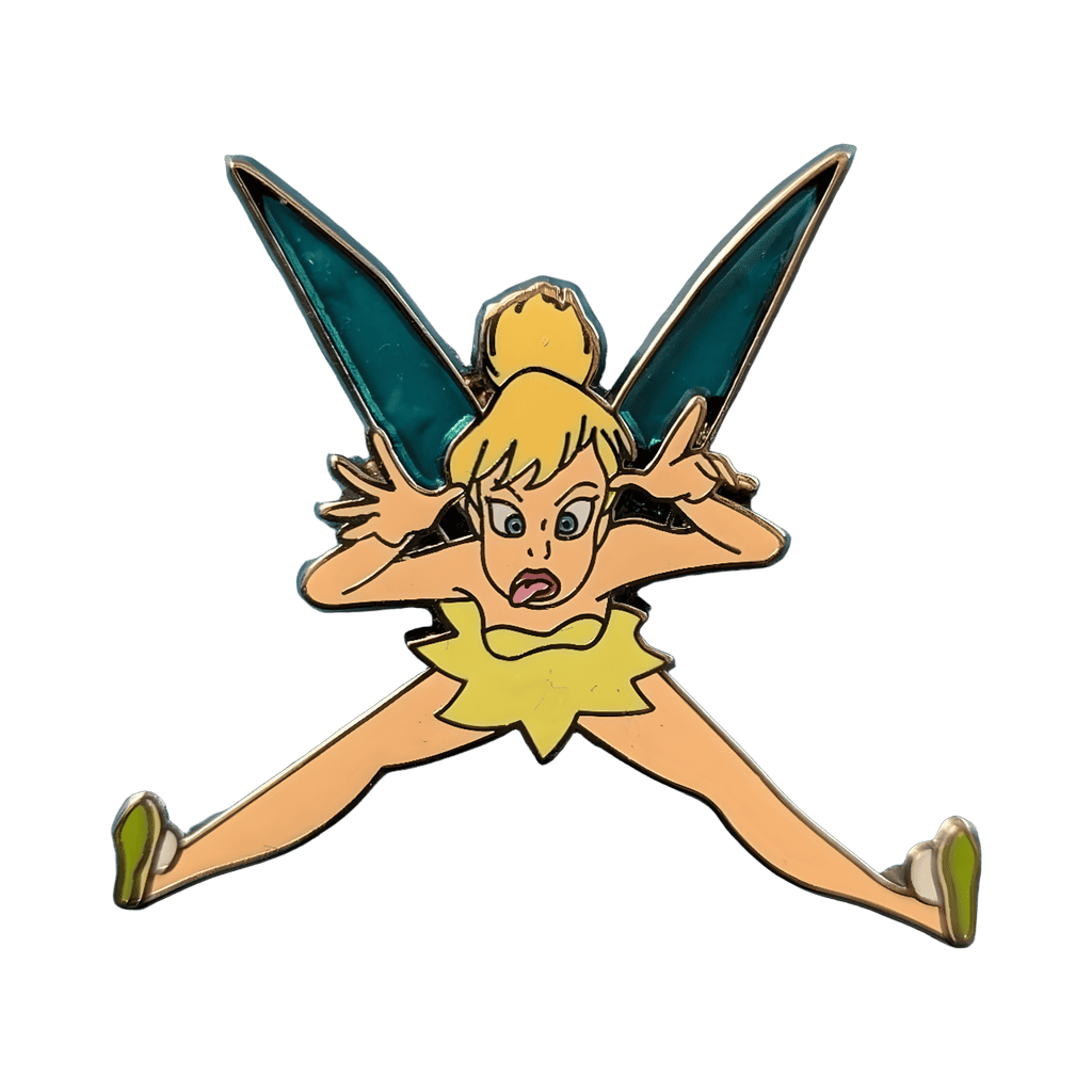 Tinker Bell Making A Face Disney pin