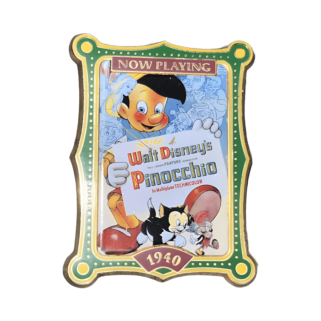 Pinocchio Movie Poster (1940) Disney pin