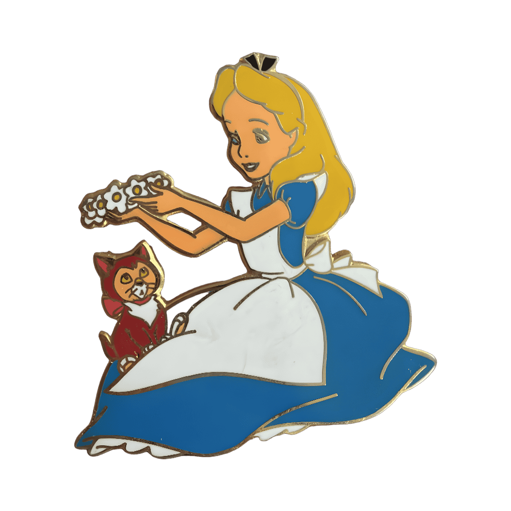 Alice and Dinah Disney pin