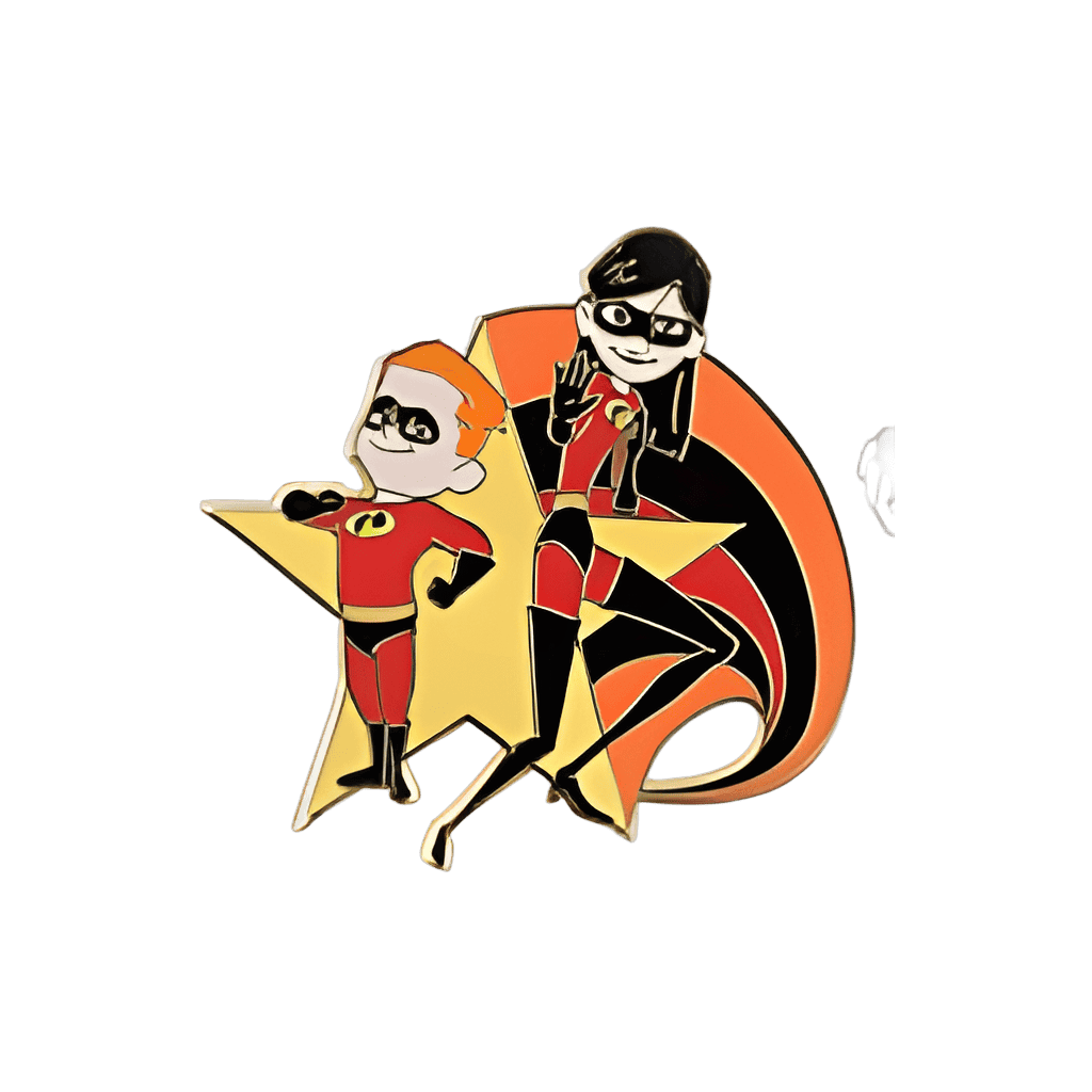 Violet and Dash Disney pin