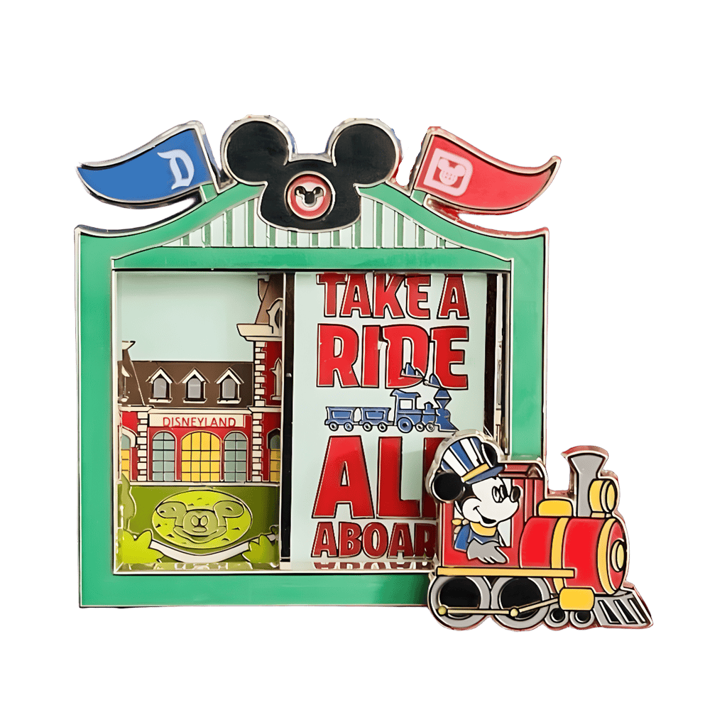 Disney Railroad (Take A Ride, All Aboard) Disney pin