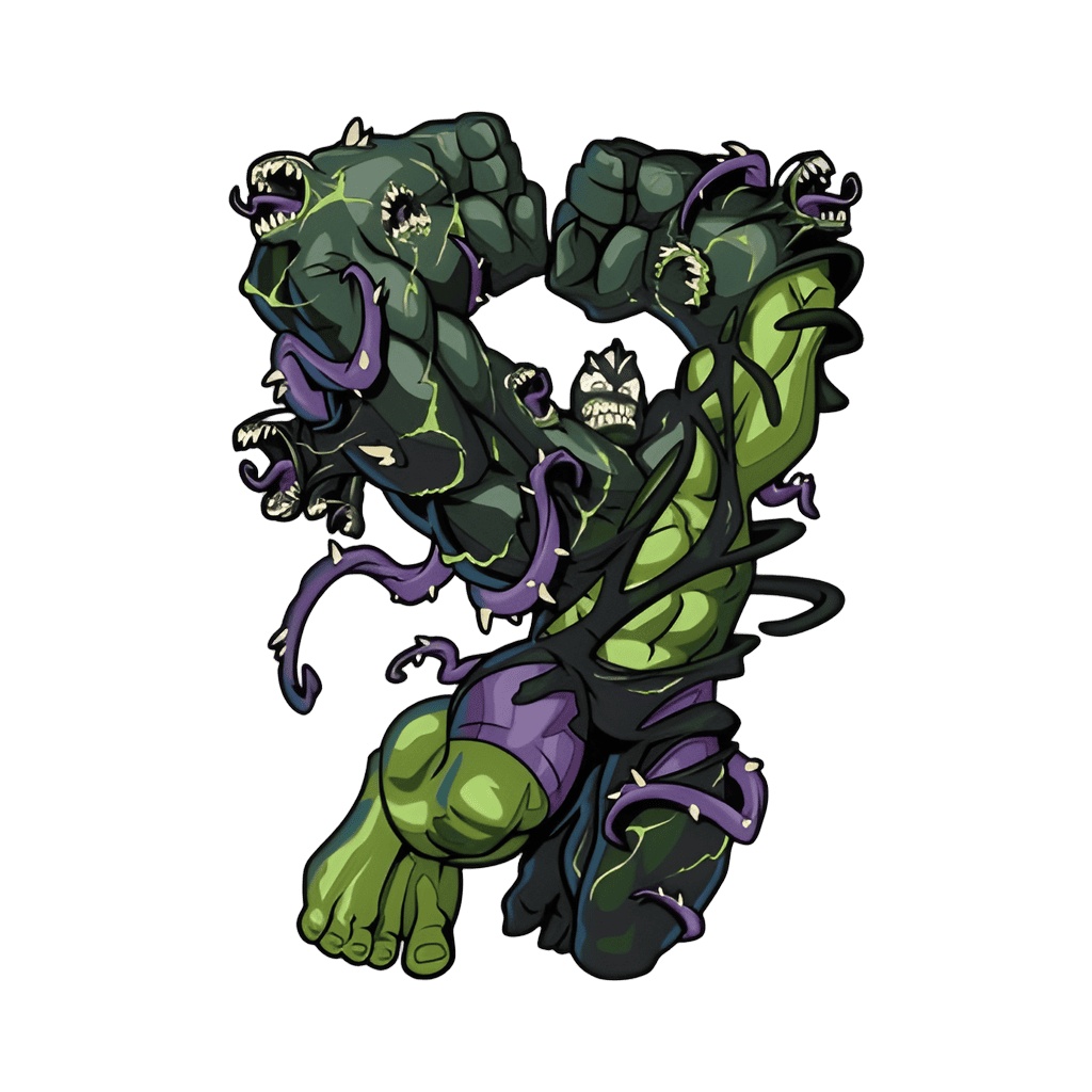 Venomized Hulk #630 Disney pin