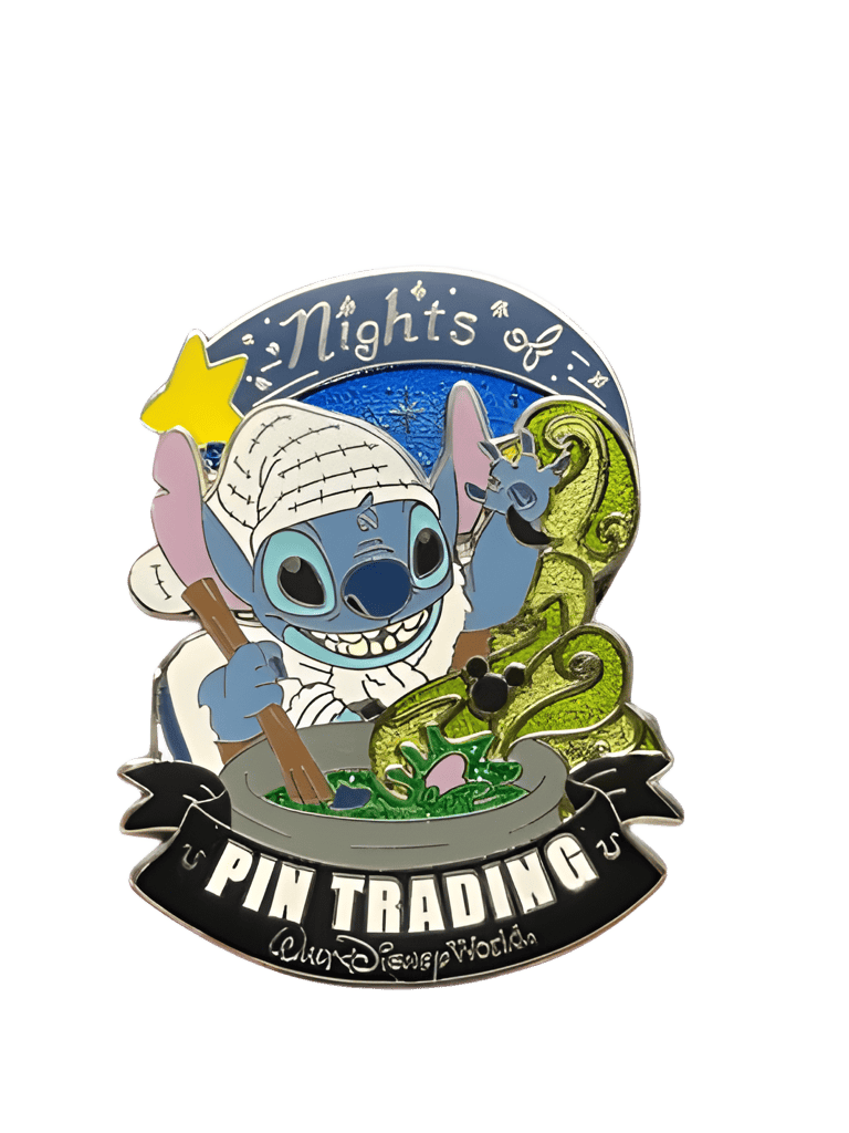 Stitch brewing potion Disney pin
