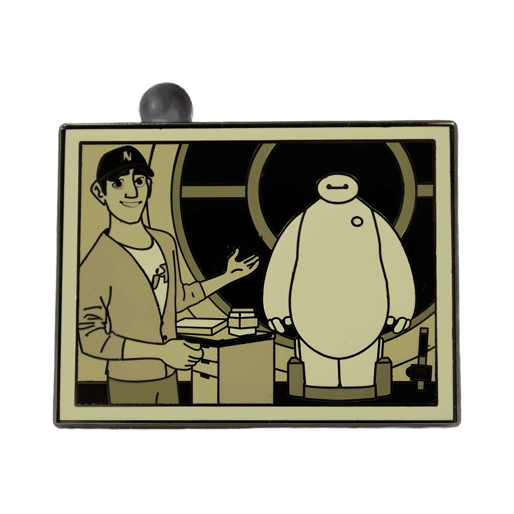 Tadashi and Baymax CHASER Disney pin