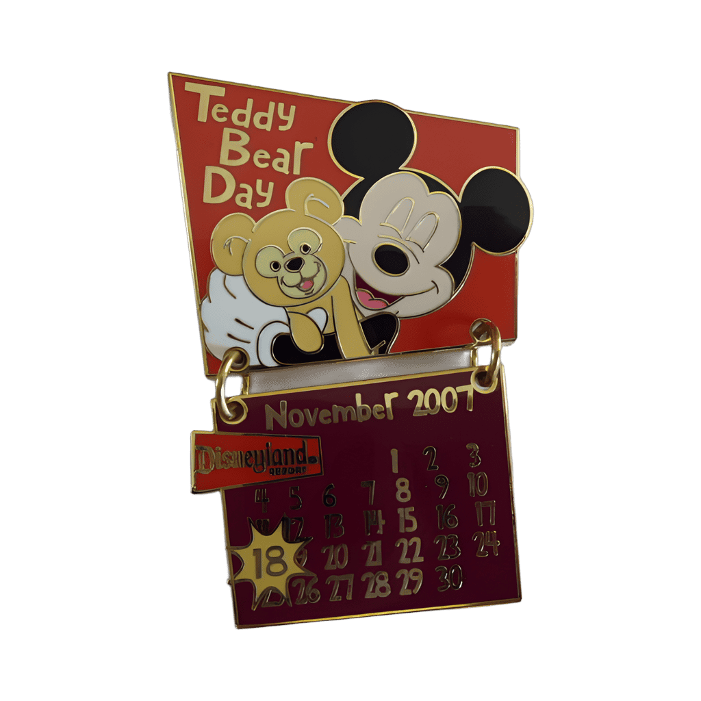 November (Teddy Bear Day) Disney pin