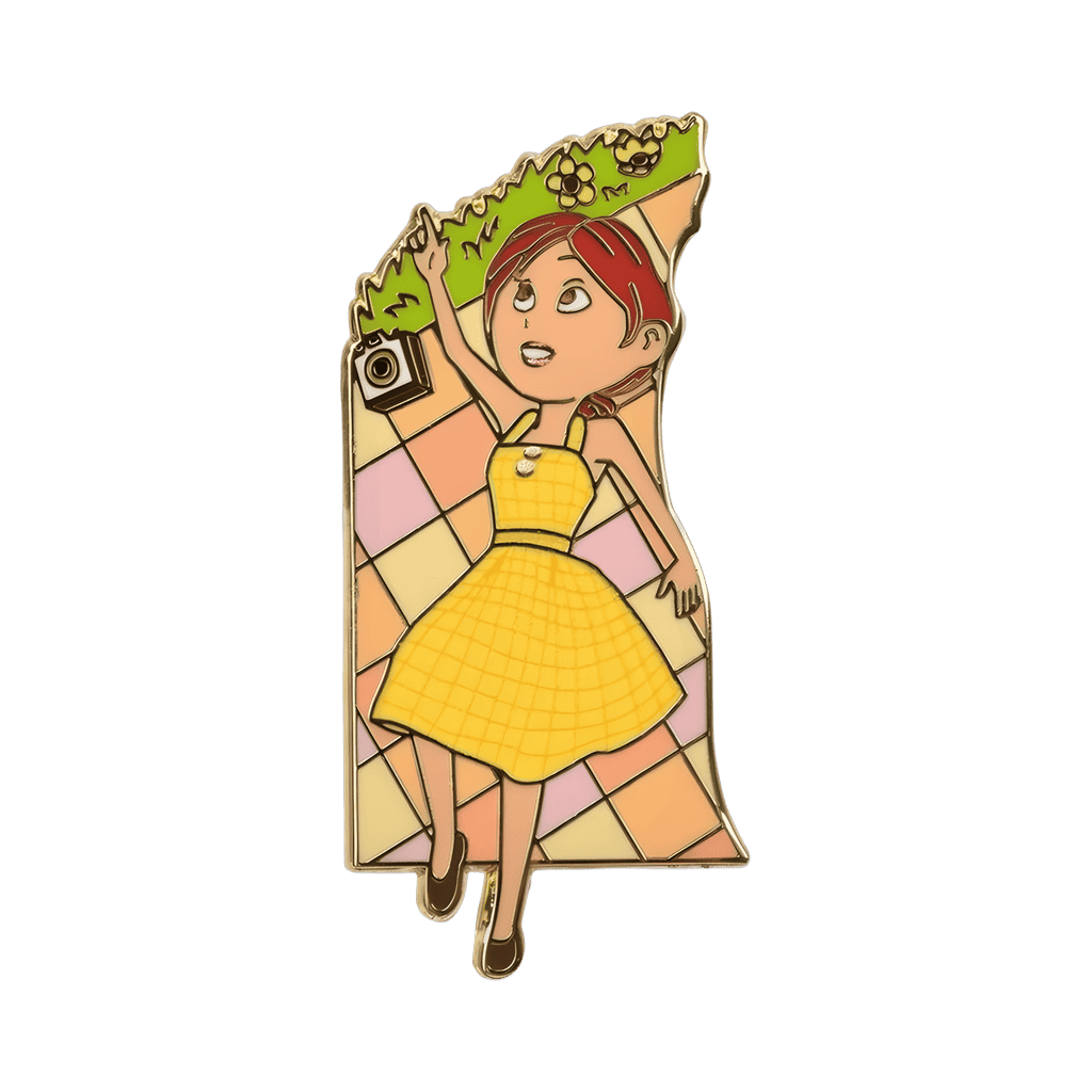 Carl & Ellie Picnic Pin Set - Ellie Disney pin