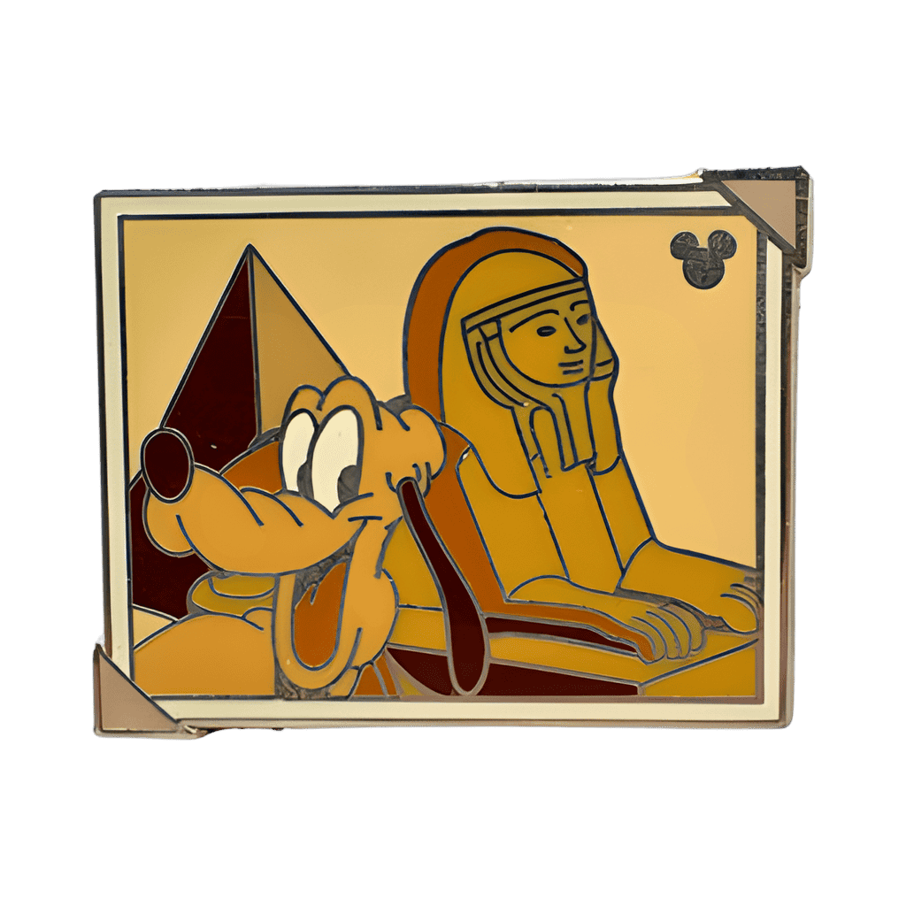 Pluto in Egypt Disney pin