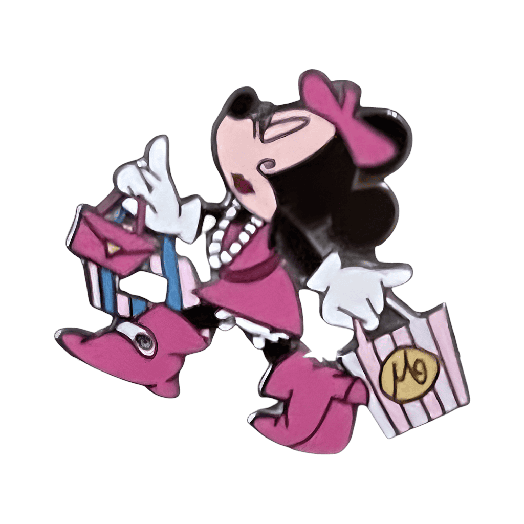 Minnie Mouse Shopping Disney pin