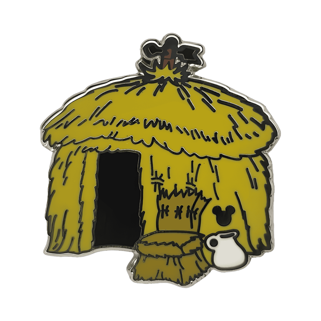 Fifer Pig's Straw House Disney pin