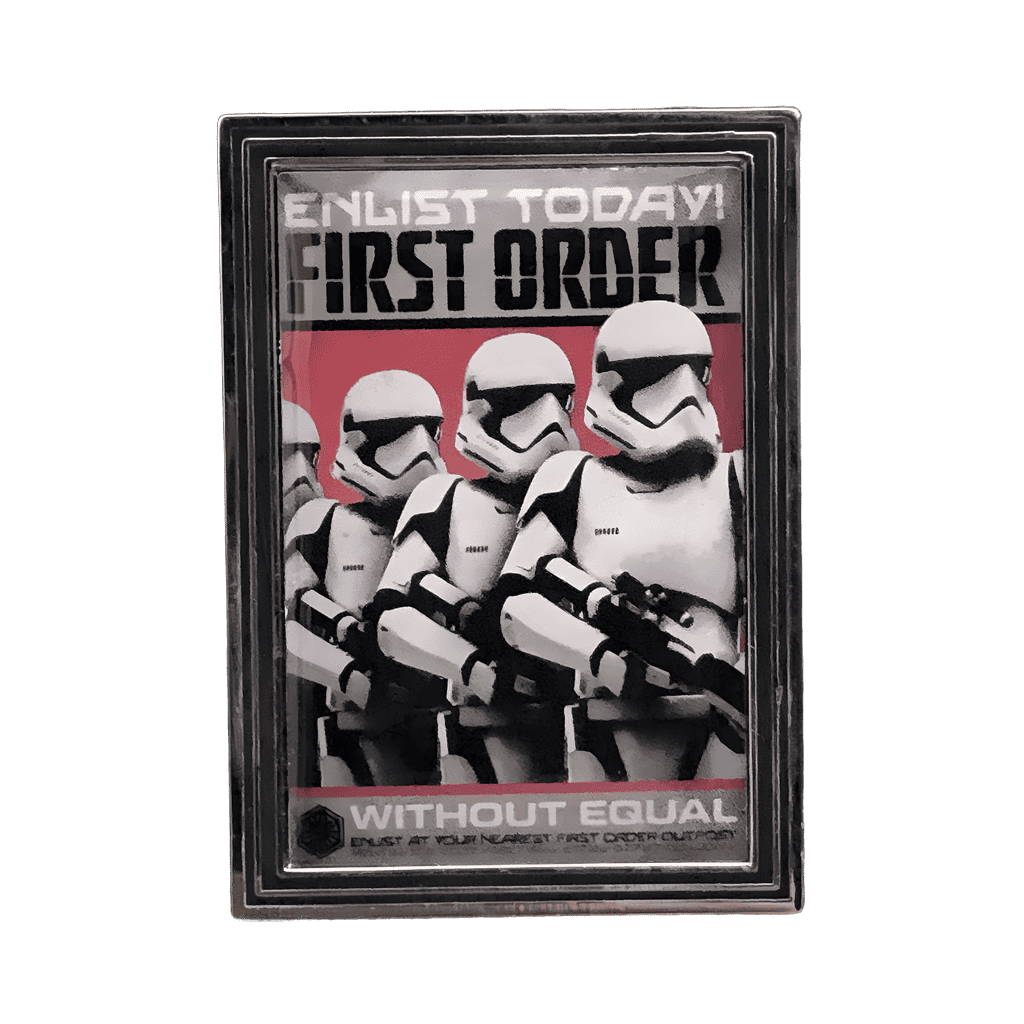 Stormtroopers - Enlist Today - Without Equal Disney pin