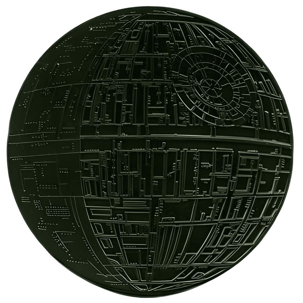 The Death Star Disney pin