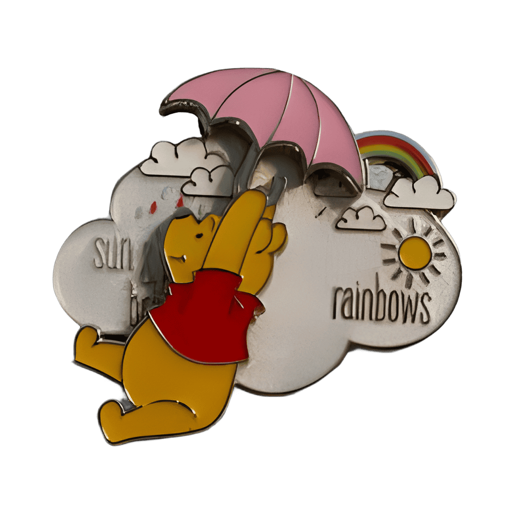 Winnie the Pooh Sun & Rain Disney pin
