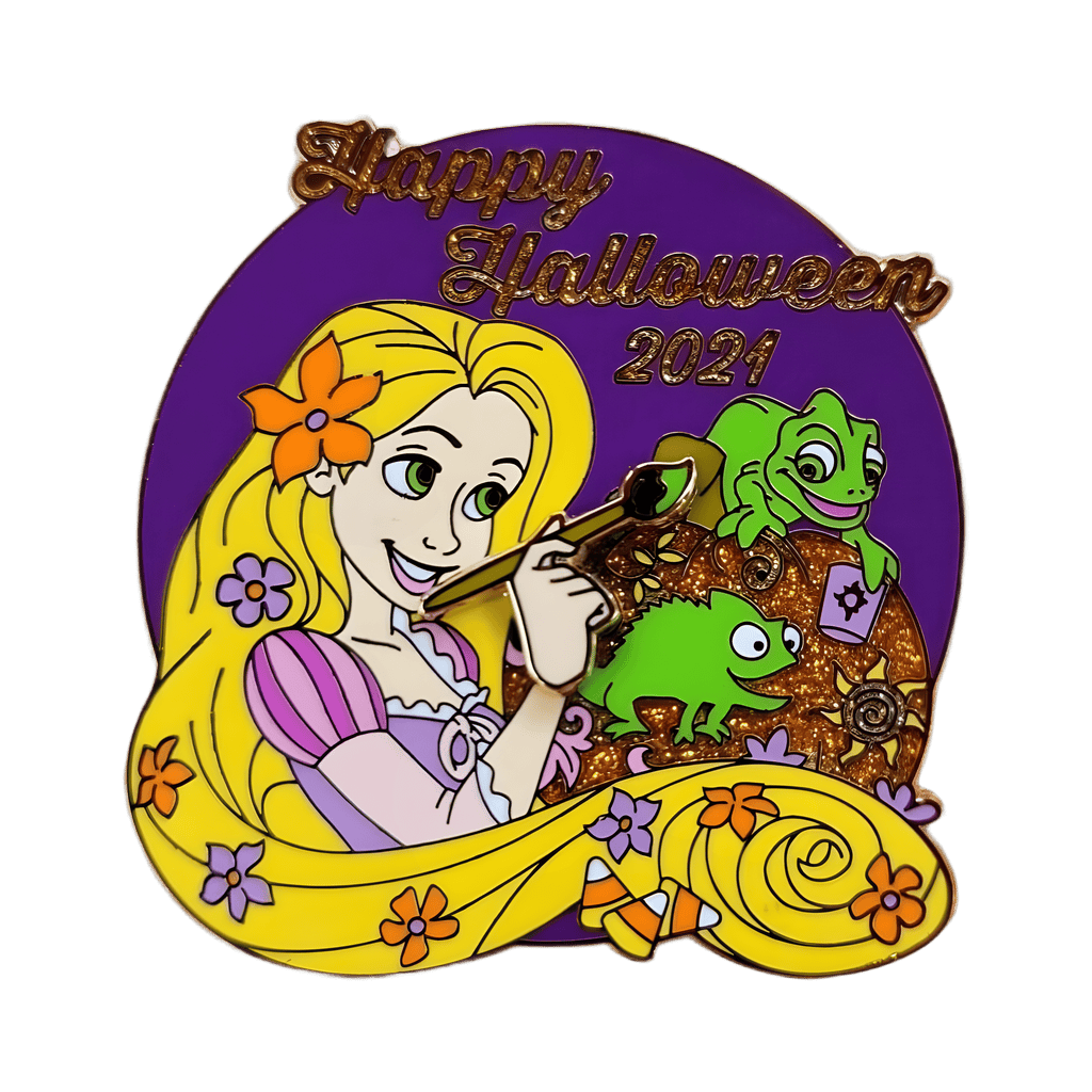 Rapunzel & Pascal Disney pin
